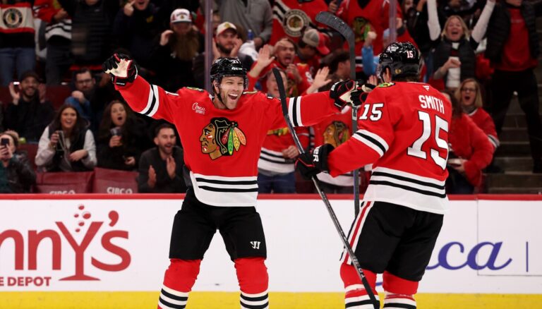 Blackhawks beat Stars: Taylor Hall's hat trick sparks offensive eruption