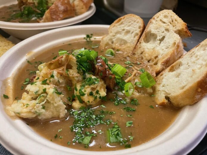 Dolin’ Out brings gumbo for grieving to Monday Night Foodball