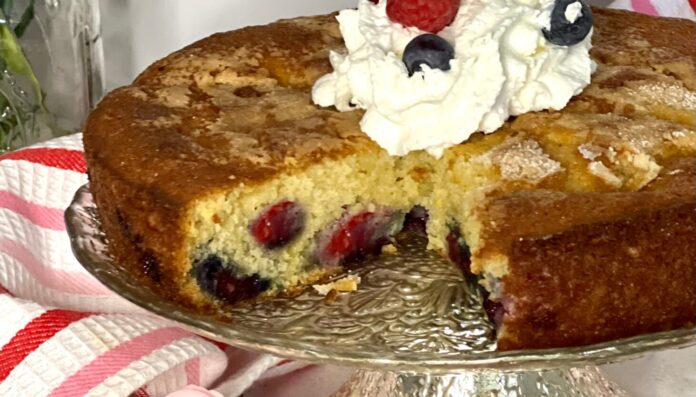 How to make berry cake?