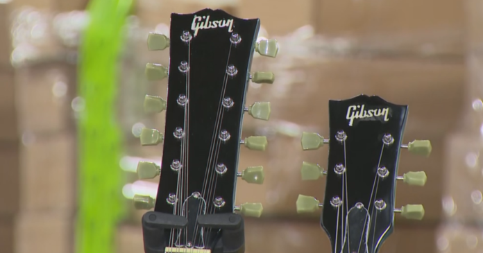 More than 3,000 fake Gibson guitars seized in California would be worth $18M if authentic, U.S. Customs says