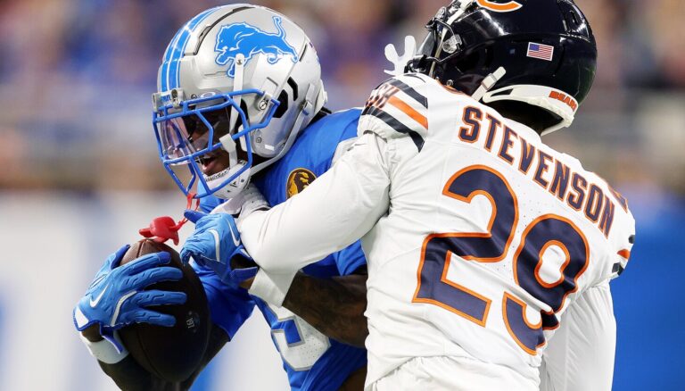 Bears CBs coach: teammates are 'forgiving' of CB Tyrique Stevenson after Hail Mary gaffe