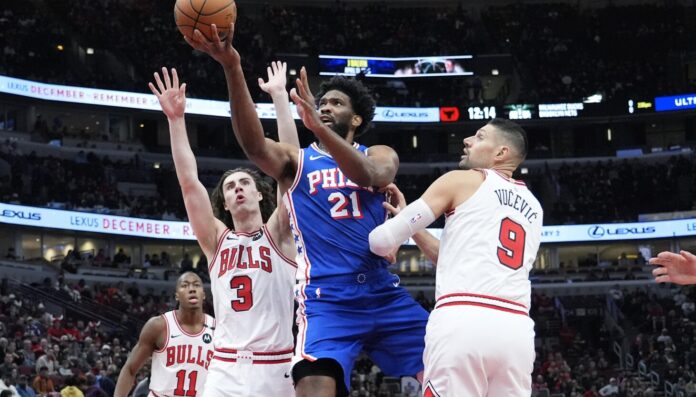 Bulls have no answer for Joel Embiid in loss to the 76ers