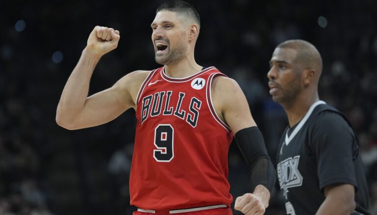 Bulls throw a team party in the paint, beating the 'Wemby'-less Spurs