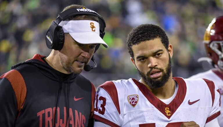 Caleb Williams' former coach says he plans to stay at USC