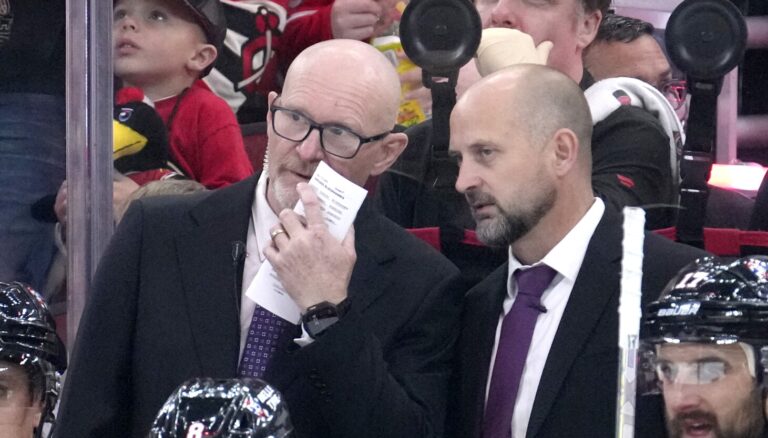 Derek King embracing bizarre role as Anders Sorensen's assistant in Blackhawks coaching staff