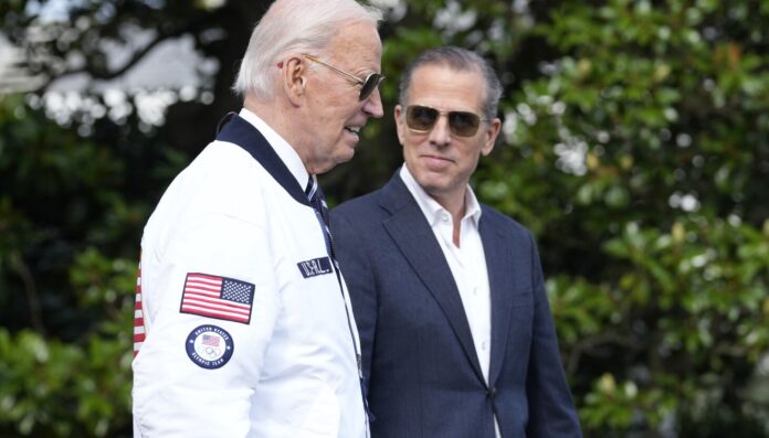 President Joe Biden pardons his son Hunter Biden