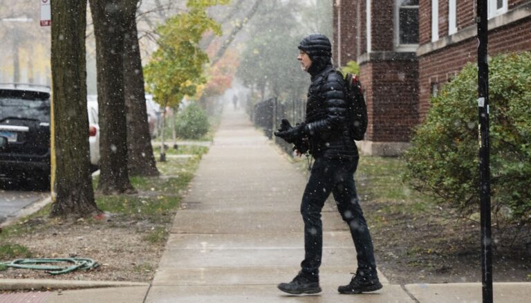 Una ola de frío traerá vientos helados bajo cero a la ‘montaña rusa’ del clima de Chicago esta semana