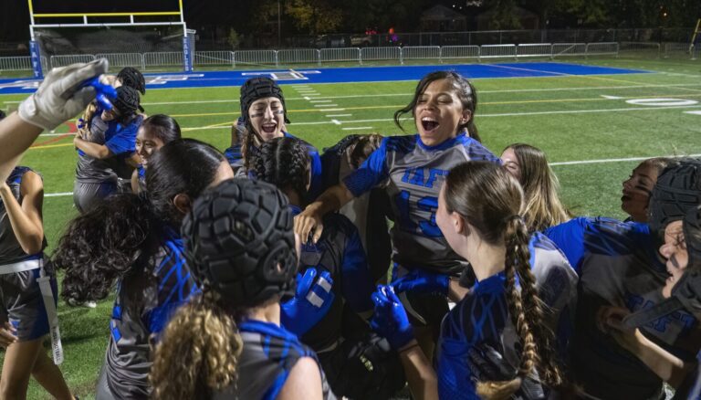 Why my student-athlete days helped me report on Illinois' first girls flag football playoff