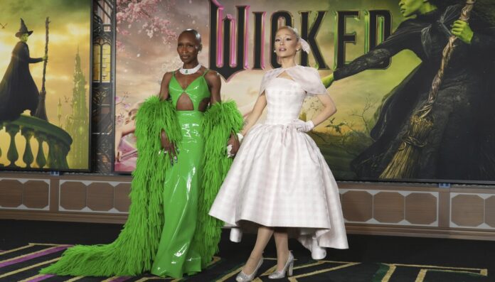 'Wicked' movie fans finally will get to sing along — but not until Christmas Day