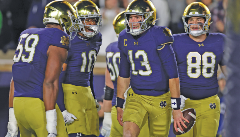 With one of the top defense’s in the nation, some bettors have Notre Dame winning it all